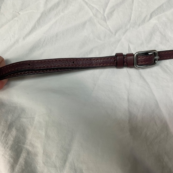 Marc by Marc Jacobs Leather Ligero Double Percy Crossbody in Burgundy - Picture 7 of 13